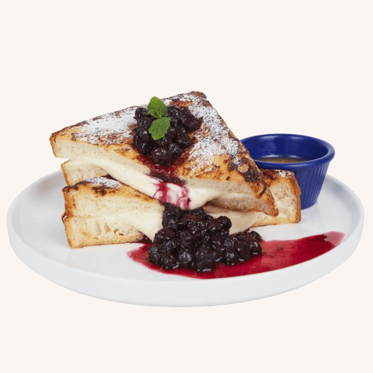 Cream Cheese Blueberry French Toast